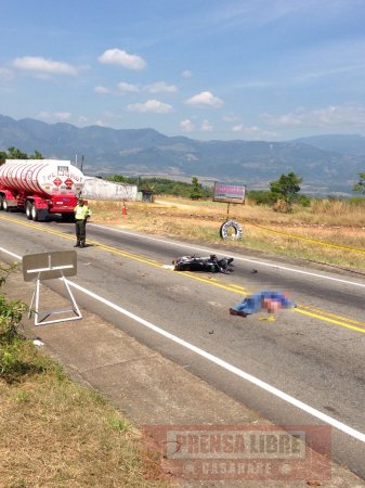 Una persona muerta y otra gravemente lesionada en accidentes en las vías de Casanare