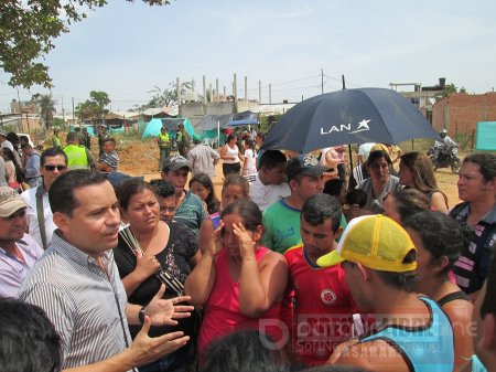Familias que habían invadido terreno  en Bosques de San Martín desalojaron voluntariamente