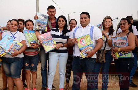Gestora Social de Yopal entregó kits escolares a niños de Llano Lindo
