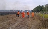Incendio acaba con alrededor de 4.500 hectáreas en Orocué