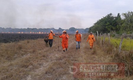 Incendio acaba con alrededor de 4.500 hectáreas en Orocué