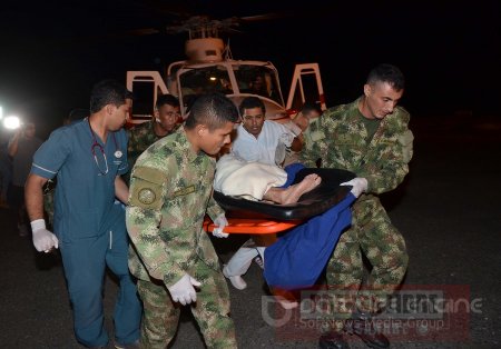 Dos civiles y tres soldados heridos al caer en campo minado instalado por el ELN en el oleoducto Caño Limón