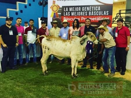 Ganadería casanareña &#8221;La Esmeralda&#8221; obtuvo varios premios en Agro Feria de Bucaramanga