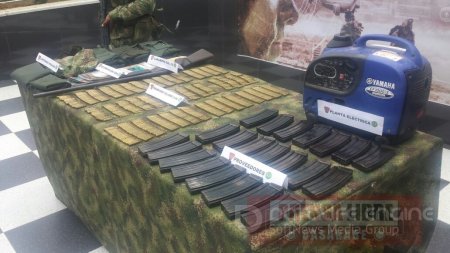 Ejército incautó armamento y material de intendencia de las FARC en Arauca