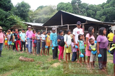 Comunidades Indígenas de Paz de Ariporo recibieron visita del Alcalde 