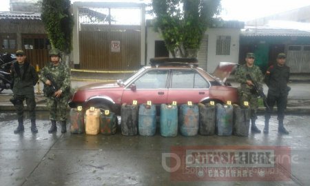 Incautado cargamento de combustible de contrabando en Arauca