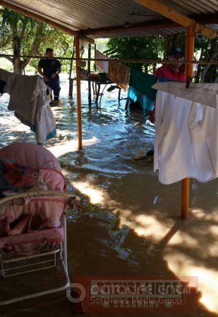 Más de 450 familias afectadas por inundaciones en Paz de Ariporo