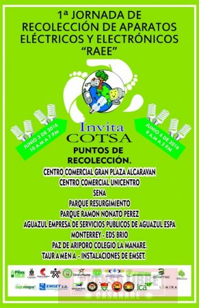 Día Mundial del Medio Ambiente se conmemora en Casanare con jornada de recolección de basura electrónica