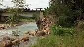 Puentes rurales en Támara y Monterrey afectados por la ola invernal son intervenidos por gestión del riesgo