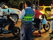 20 motos inmovilizadas durante partido Colombia - Perú