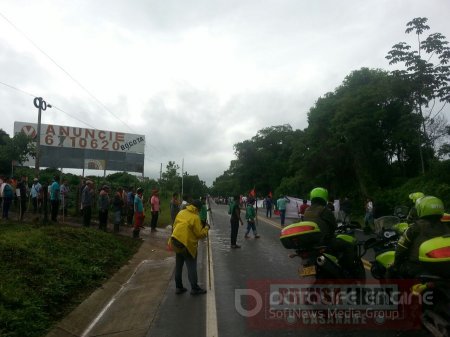 Movilizaciones campesinas agudizaran dificultades de movilidad durante el puente festivo