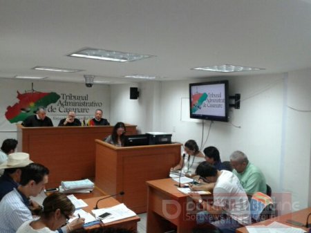 120 procesos provenientes del Cauca deberán ser resueltos por Tribunal Administrativo de Casanare