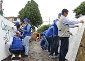 Corporinoquia y Aseo Urbano lideran campaña de embellecimiento de Yopal