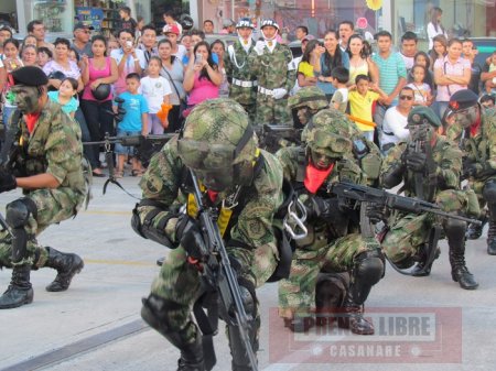 Este miércoles 20 de julio desfile militar en Yopal