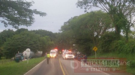 Tres accidentes en la vía hacia el norte de Casanare. Un muerto y 4 heridos dejó el más grave