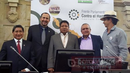 Senador Jorge Prieto y FAO lanzan frente parlamentario contra el hambre