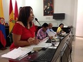 Zoila Rosa Ángulo respondió al Concejo Municipal de Yopal por su gestión frente al IDRY