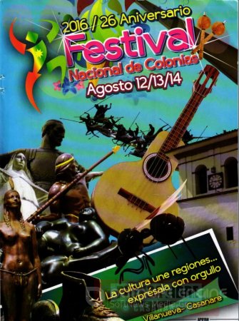 Este fin de semana XXVI Festival Nacional de las Colonias en Villanueva