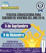Comfacasanare abrió tercera convocatoria para subsidio de vivienda del año 2016 