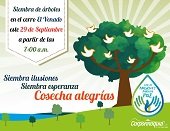 Corporinoquia siembra árboles este jueves celebrando implementación del acuerdo de paz