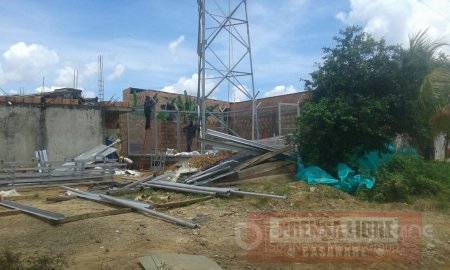 Comunidad rechaza instalación de antena de Claro en barrio 7 de agosto de Yopal