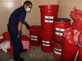 Red Salud Casanare realizó mantenimientos a centros de acopio temporal de residuos peligrosos