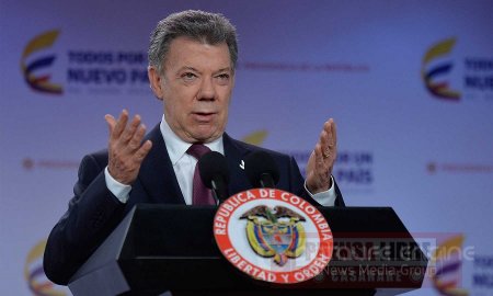 Comité Noruego otorgó el Nobel de la Paz 2016 al presidente de Colombia, Juan Manuel Santos