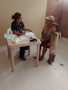 Brigada de salud en comunidad indígena del resguardo Chaparral Barro Negro
