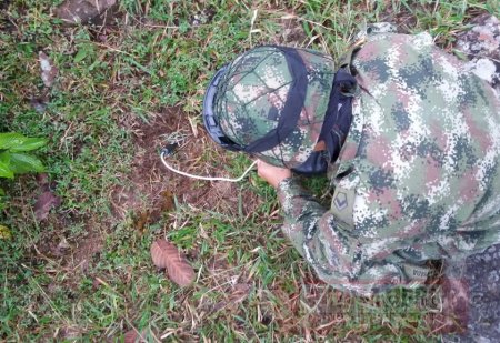 Material de guerra del ELN fue hallado en zona rural de Pore. Neutralizada mina antipersona en Aguazul    
