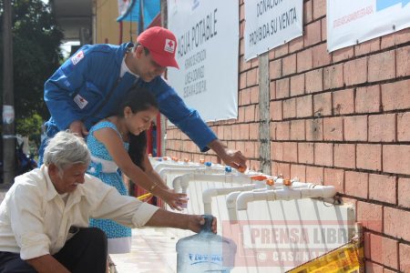 Por deuda cortaron la energía para el suministro de agua potable en el punto de la Cruz Roja en Yopal 