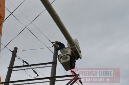 Suspensión de energía eléctrica este domingo en sector del centro de Yopal