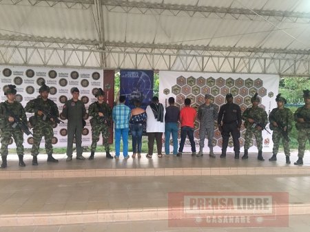 Capturados cinco integrantes del ELN en Arauca