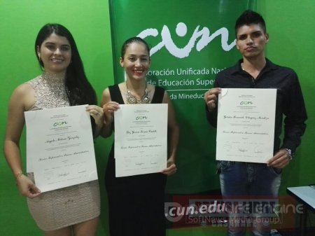 CUN graduó promoción de Técnicos Profesionales en procesos administrativos