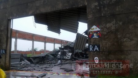 Pérdidas por más de $500 millones dejó colapsó de techo de una bodega en Aguazul