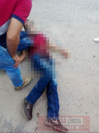 Por herida de arma blanca falleció una persona en La Chaparrera. Dos heridos más en Nunchía