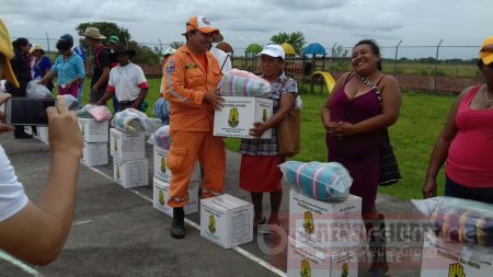 Ayudas humanitarias para comunidades campesinas afectadas por el invierno en San Luis de Palenque