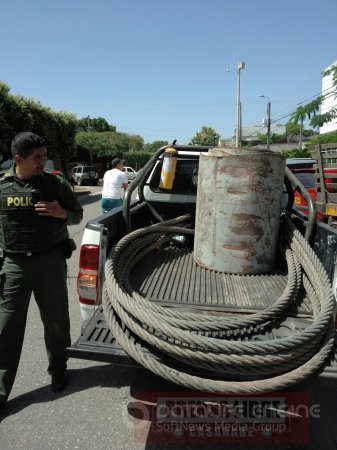 Delincuentes hurtaron cables que sostenían paso elevado del acueducto de Yopal 