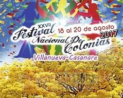 Festival Nacional de Colonias en Villanueva