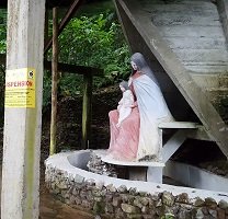 Infracción ambiental en zona protegida de Villavicencio disfrazada como ataque satánico a la Virgen del Carmen