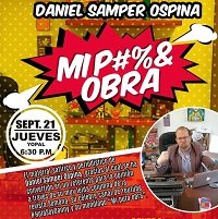 Daniel Samper Ospina presenta en Yopal explosivo monólogo de sarcasmo político