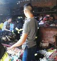 Millonaria pérdida dejó incendio en negocio en el Centro de Yopal
