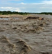 Río Tocaría mantiene aislados a habitantes de la vereda El Taladro 