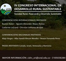 Congreso Internacional en Desarrollo Rural Sustentable realiza Universidad Nacional en Yopal