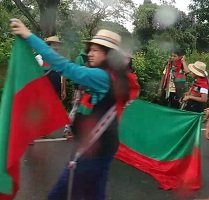 Comunidad Nasa continuará hoy minga indígena en la vía marginal del llano