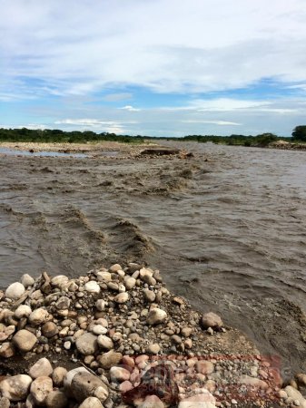Río Tocaría mantiene aislados a habitantes de la vereda El Taladro 