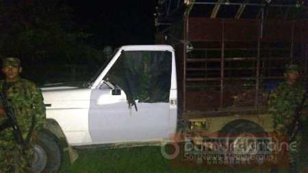 En Hato Corozal Ejército y Policía recuperaron vehículos hurtados   