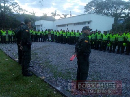 Policía se tomó localidades de Villavicencio para prevenir hechos delictivos
