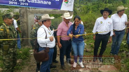 Campesinos de 10 veredas en Támara se benefician de reconstrucción del puente Eccehomo