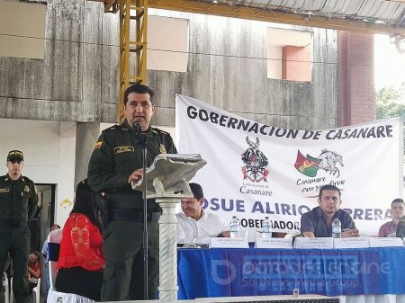 Encuentro de Seguridad y Orden Público hoy en Orocué