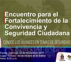 En La Salina será el Encuentro de Seguridad este domingo